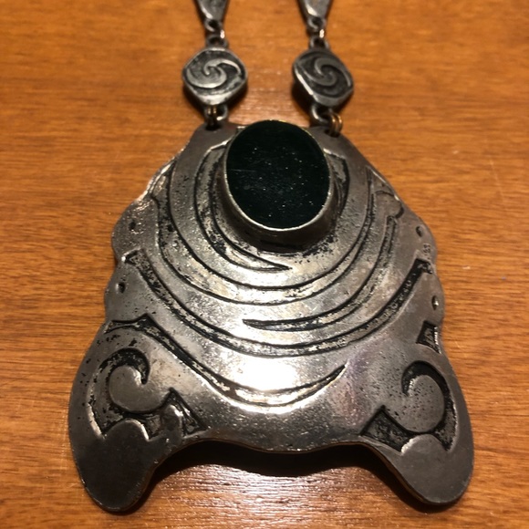 Aztec Pendant Necklace - Picture 3 of 5